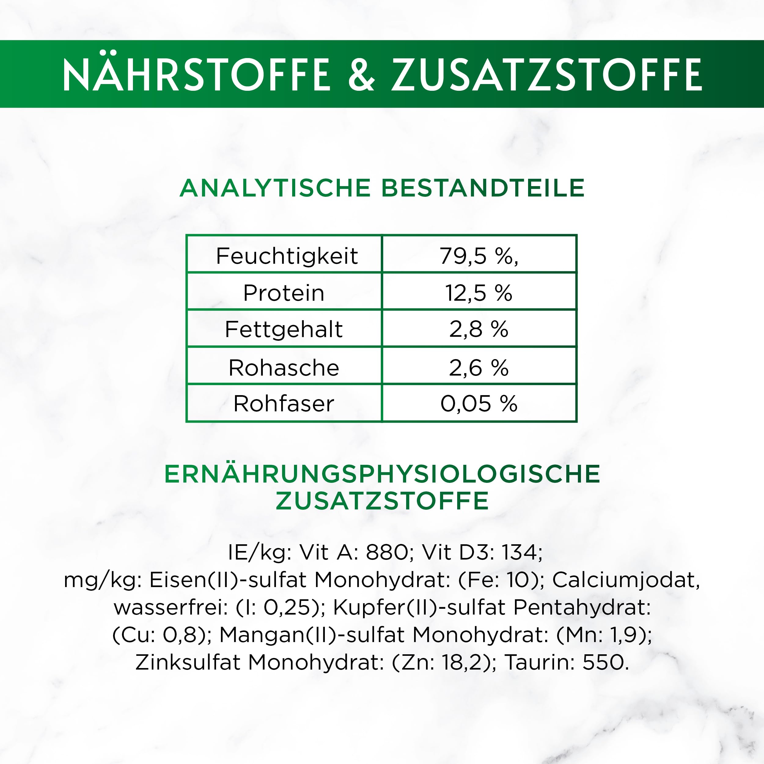 Gourmet Nature's Creations Feine Streifen Katzenfutter nass, reich an Huhn & Truthahn mit Spinat & Gemüse, 12er Pack, 12 x (4x85g)