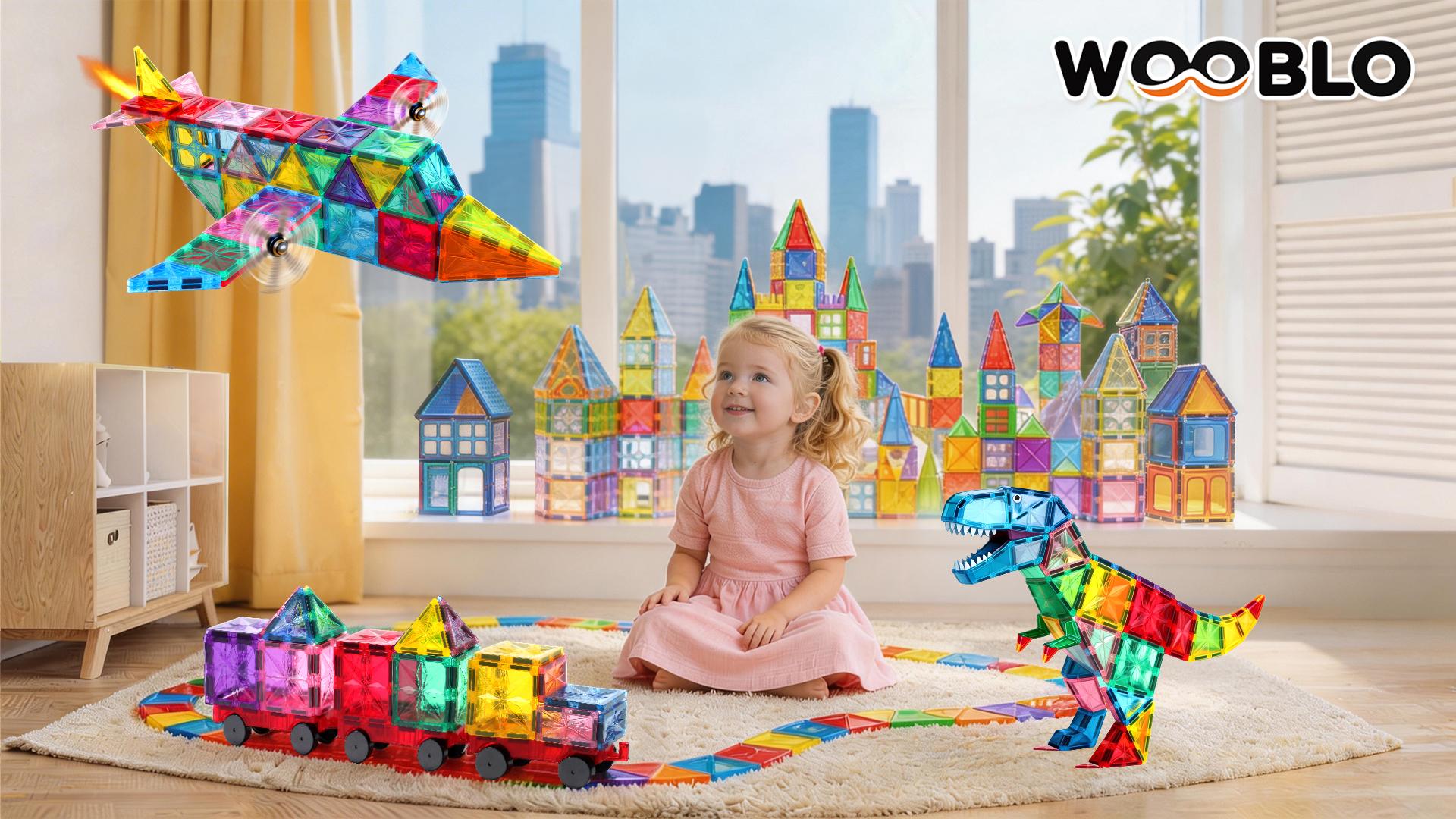 SUPA STEM Jeu De Blocs De Construction Magnétiques - Jouets Pour En Avec Boite De Rangement Et Poster Jouet Educatif D Amz B0