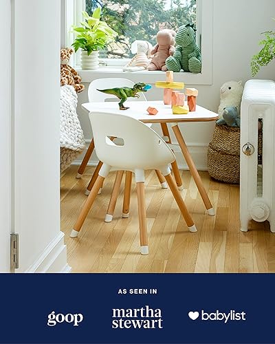 Miniatura 4 de Lalo La mesa de juego, mesa preescolar de madera y mesa de actividades para niños con superficie fácil de limpiar - Instalación rápida y fácil -