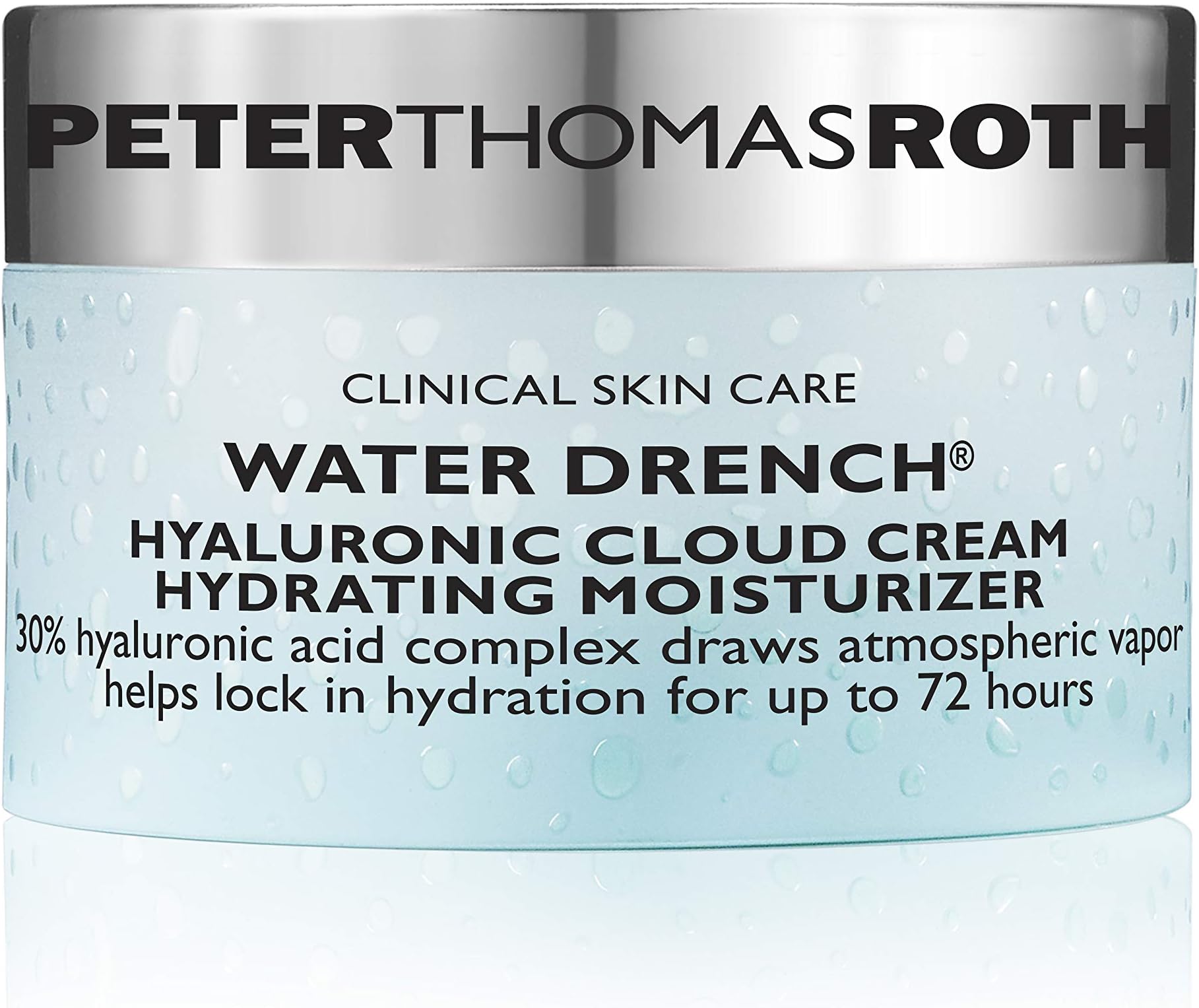 Peter Thomas Roth | Water Drench® Hyaluronic Cloud Cream | Hydrating Moisturizer for Face, Up to 72 Hours of Hydration for More Youthful-Looking Skin, Fragrance Free