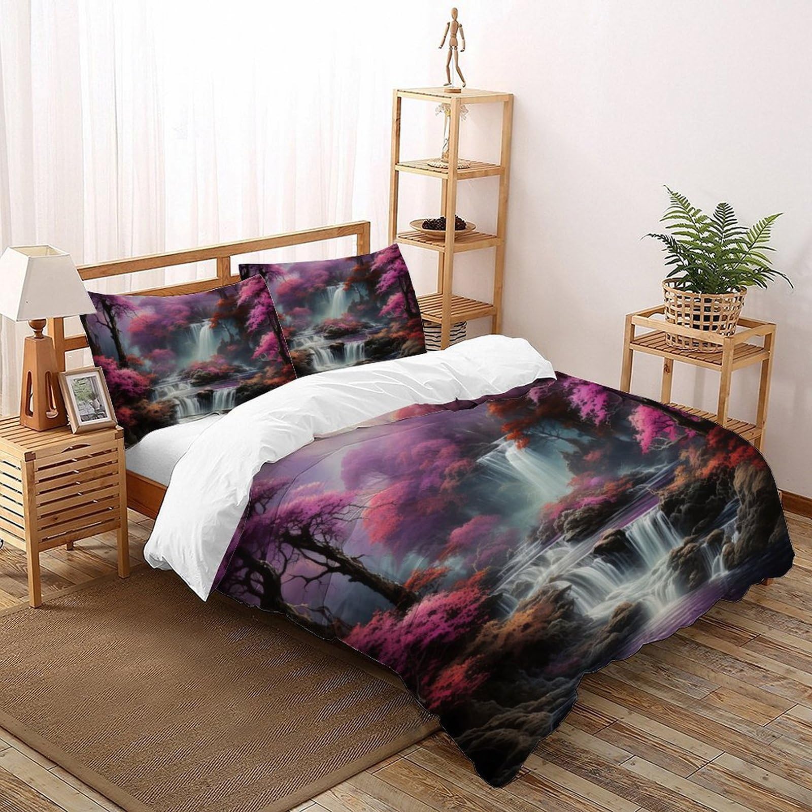 Housse de couette 3D douce de qualité supérieure 220x240cm
