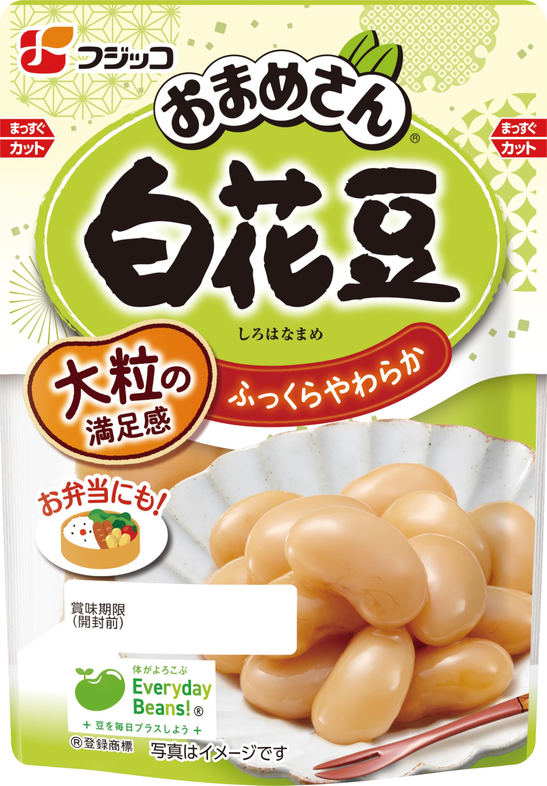 Amazon | [冷蔵]フジッコ おまめさん 白花豆 140g | おまめさん | 大豆