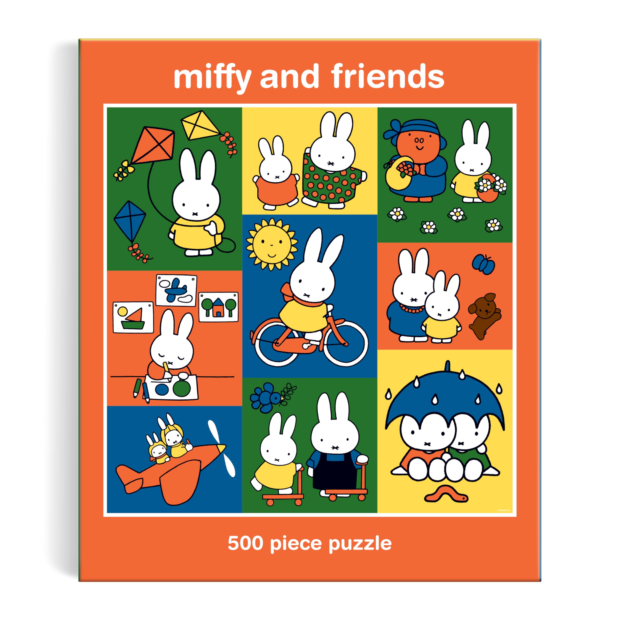 Amazon.com: Galison Miffy and Friends – 500 Piece Jigsaw Puzzle