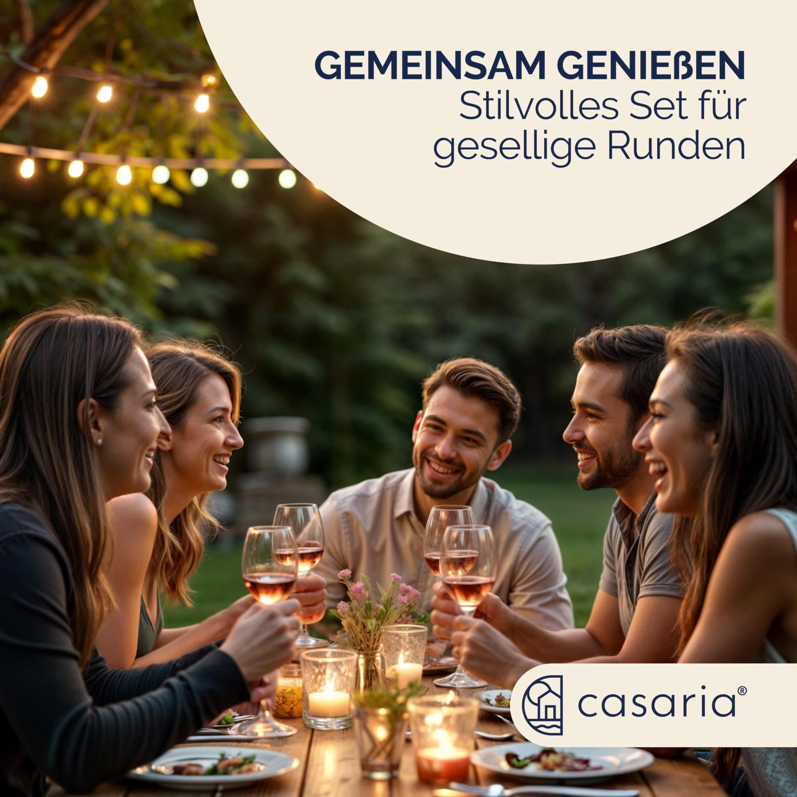 Casaria® Gartenmöbel Set Holz Wetterfest Klappbar 7-TLG. Schirmständer Armlehnen Garten Balkon Terrasse 160x85cm Akazie Braun