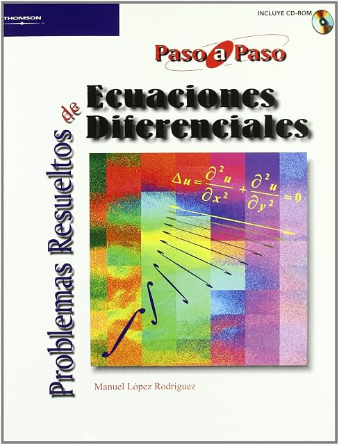 Portada de Problemas resueltos de ecuaciones diferenciales