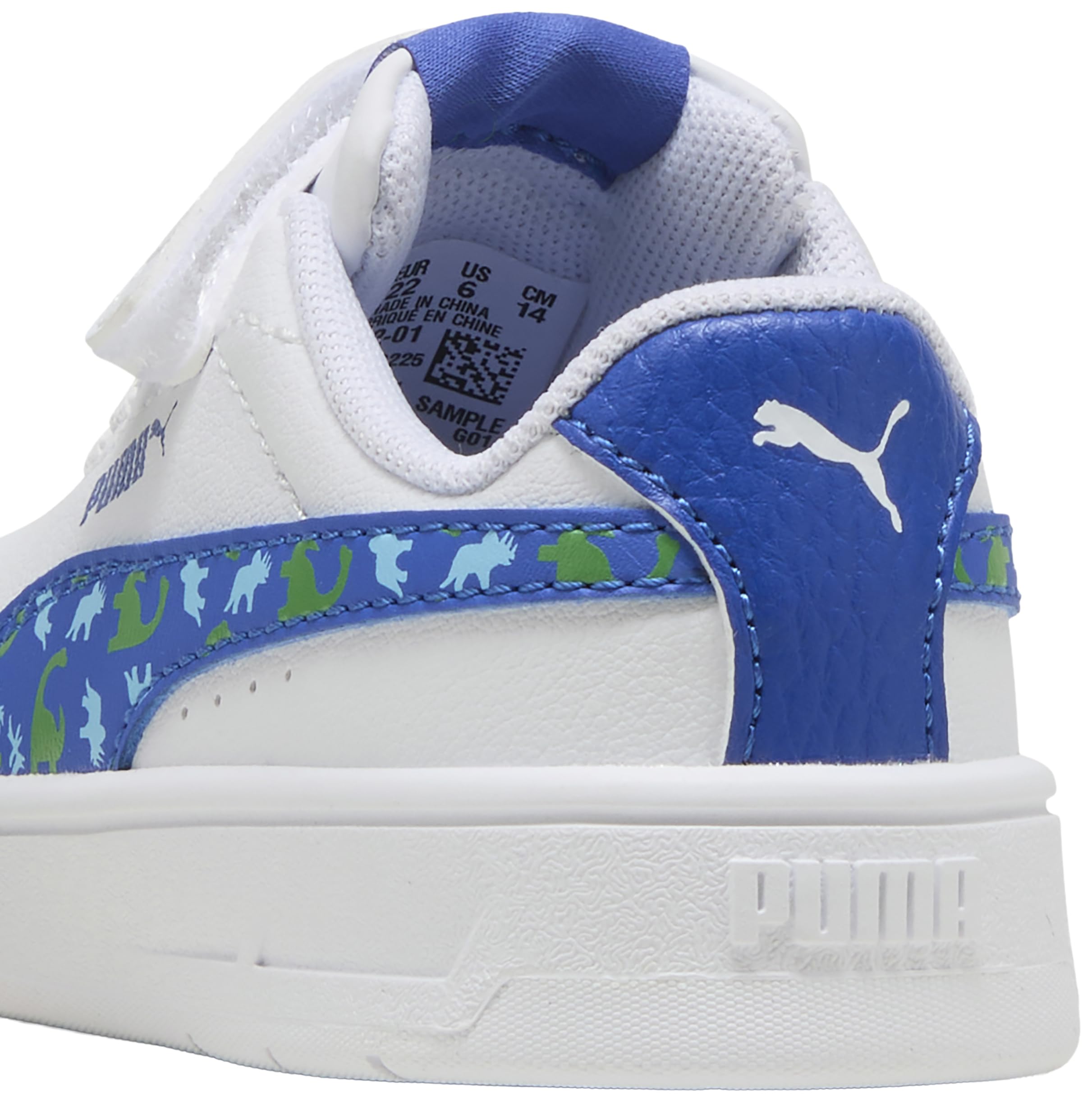 PUMA Court Classic Clean Dino AC+ Inf, Zapatillas Unisex bebé