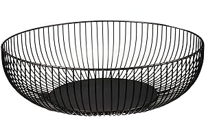 Cq Acrylic Metal Wire Fruit Basket: Enhance Kitchen Beauty