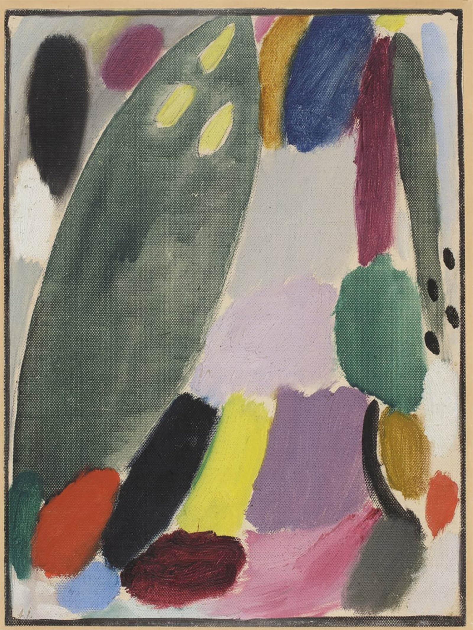 POSTERIIk Famous Modern Artwork Art Mural Variation Inclination by Alexej Von Jawlensky Oil Paintings Pictures for Home Decor 60x90cm