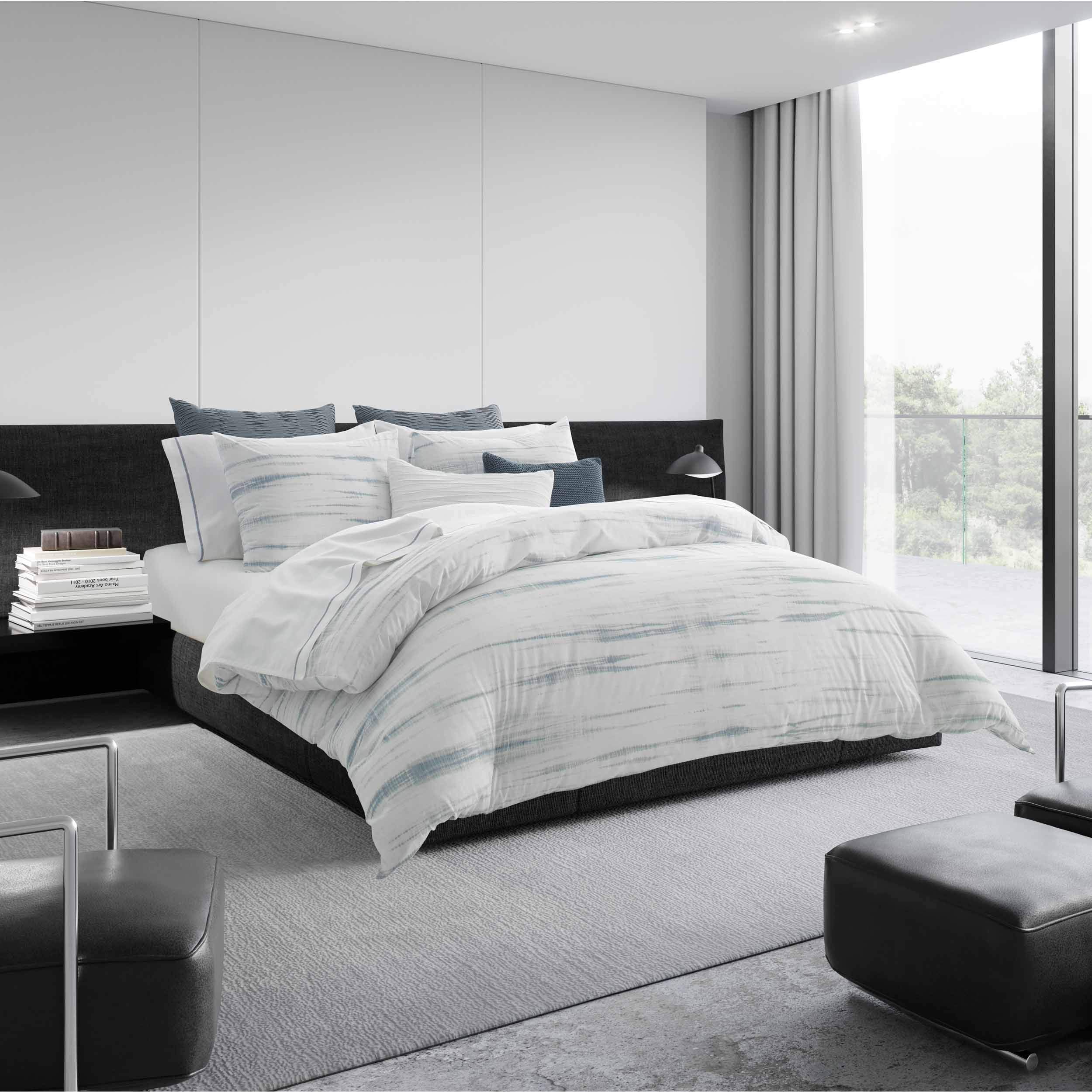 Amazon.com: Vera Wang | Marble Shibori Collection | 100% Cotton Crisp ...