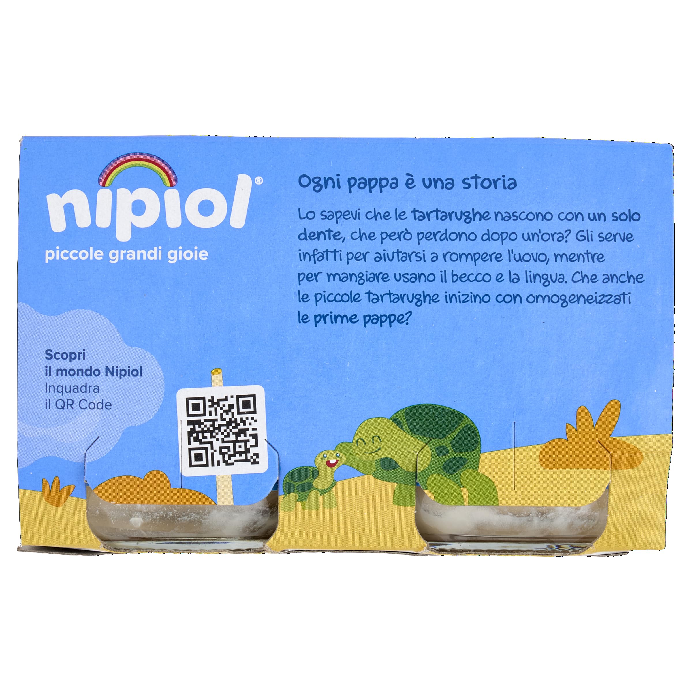 Nipiol Omogeneizzato Coniglio - 2x120 g, 12 Confezioni