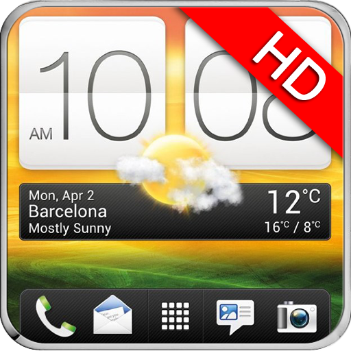 HTC Sense 4 HD APEX Launcher Theme