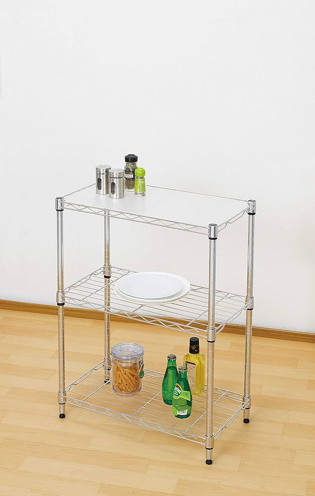 メタルラック スチールラック 幅150cm メタルラック 4段 MR-1515DJ (ポール