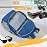 ZOMAKE Lightweight Packable Backpack 35L, Light Foldable Backpacks Water Resistant Collapsible Hiking Bag, Compact Folding Day Pack for Travel Camping(Dark Blue)