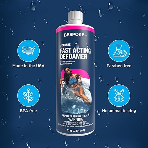 Miniatura 7 de Antiespumante de spa para bañera de hidromasaje y bañera de hidromasaje, espuma antiespuma para los propietarios de jacuzzis para mantener la espuma