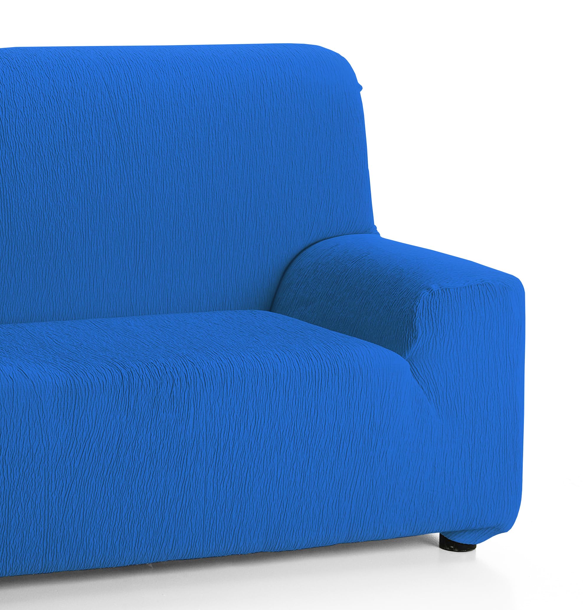 Martina Home Emilia Elastischer Sofabezug für 3-Sitzer, Blau (Electric Blue), Breite 170 bis 220 cm
