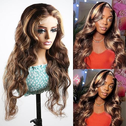 Miniatura 10 de B-fashion Wear and Go - Pelucas sin pegamento, pelucas de encaje frontal lacio, cabello humano, línea capilar natural, precortada, cierre de encaje