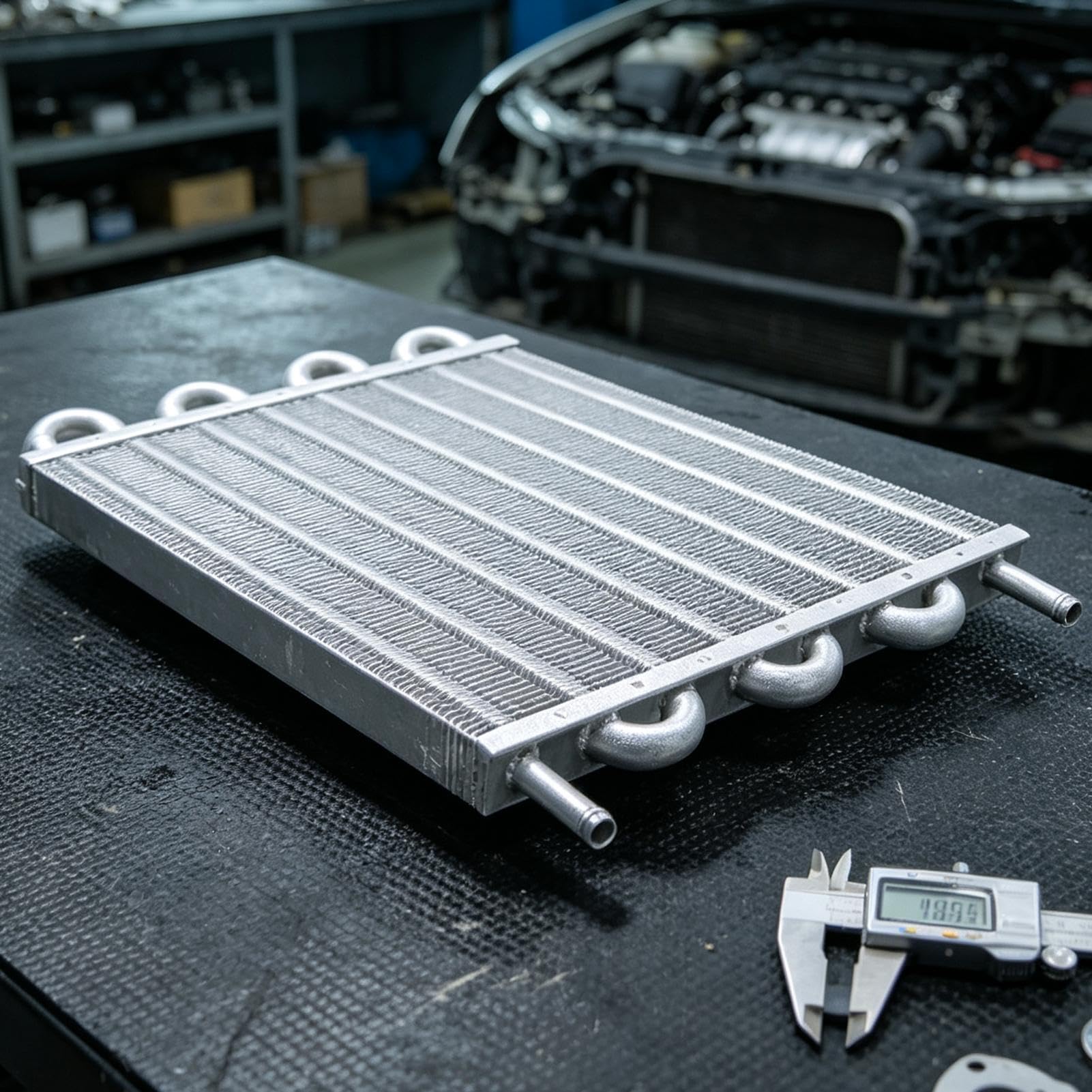 Uniwersalna chłodnica przekładni, odporna na wysokie temperatury, antypoślizgowy stop aluminium
