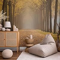 Vista 71 de artgeist Mural de Pared Forestal 154x122 pulg - Adhesivo de Pared Autoadhesivo para Despegar y Pegar, Adhesivo de Pared, Adhesivo de Foto