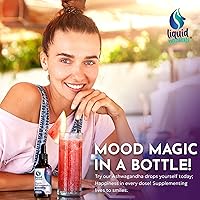 Vista 3 de Ashwagandha KSM 66 gotas, 2000 mg sabor a bayas naturales – Suplementos de Ashwagandha para mujeres, extracto de Ashwaganda Ksm-66 para apoyo