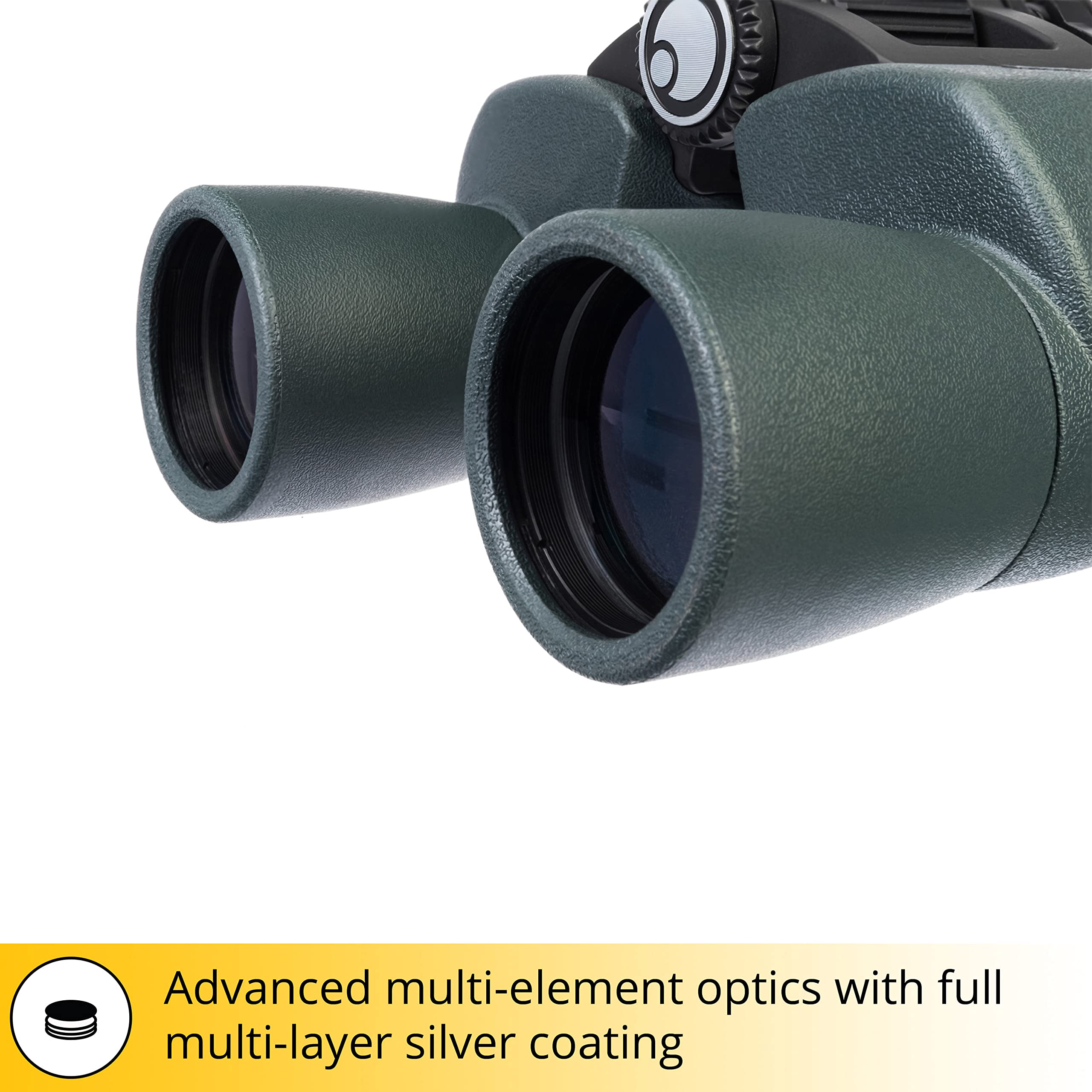 Binocolo Levenhuk Sherman PRO 10x42 con Ottiche Fully Multi-Coated e Oculari a 5 Elementi Dal Design Esclusivo | Prismi di Porro, Ottiche BaK-4 Multistrato, Antiappannamento, Ideale per Birdwatching, Caccia, Natura e Escursionismo