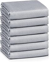 Vista 10 de Paños de limpieza Milagrosos Sin Rayas, Fáciles de Limpiar, Nanoescala, Microfibra de Escamas de Pescado, para Ventanas, Espejos, Vidrio, Coche