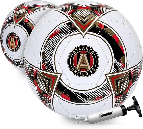 Miniatura 22 de Franklin Sports Pelotas de fútbol oficiales del equipo MLS - Balones de fútbol oficiales tamaño 5 - Balón de fútbol de tamaño y peso reglamentario