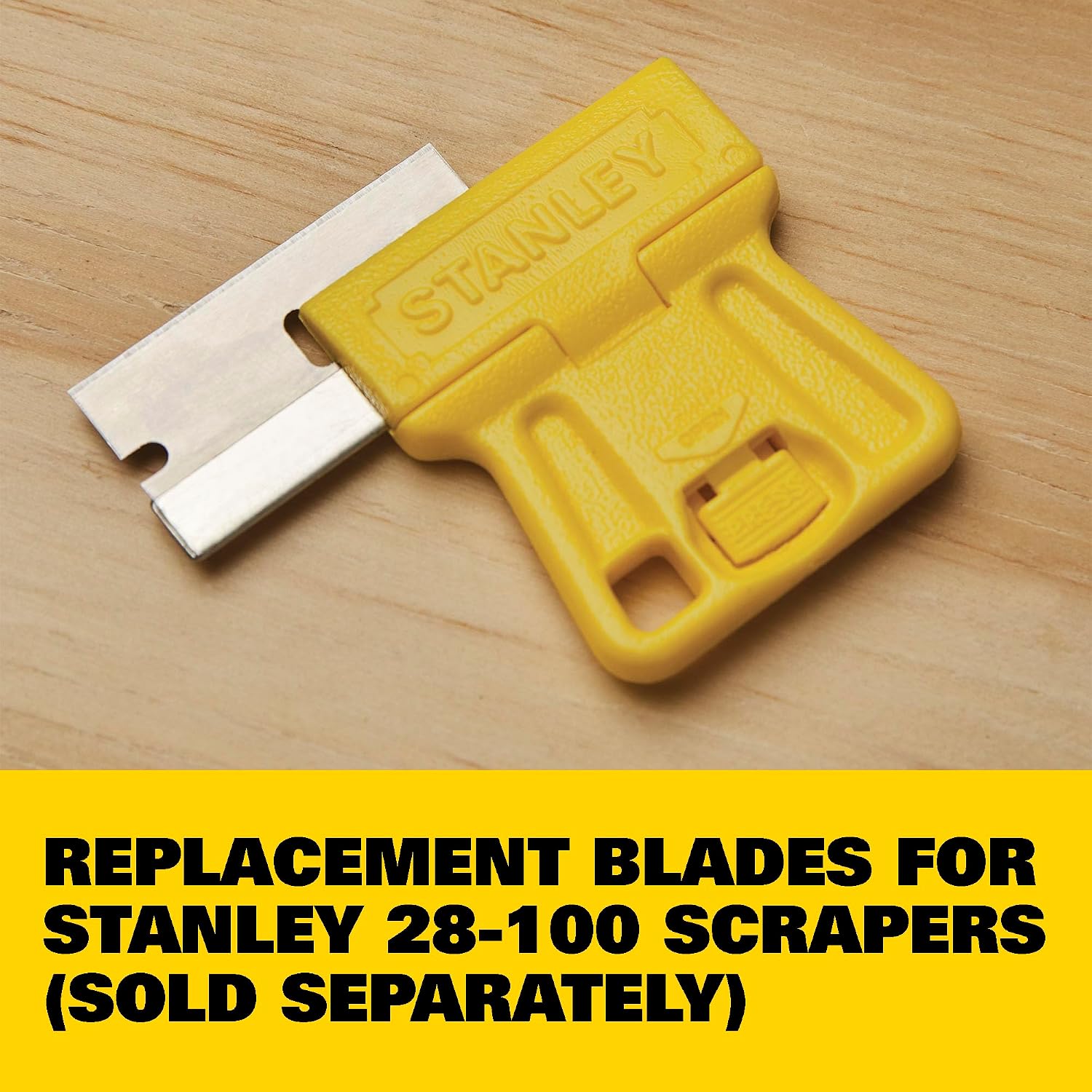 STANLEY 1-1/2 in. Glass Scraper Replacement Blades, 100-Pack (11-515) image 4