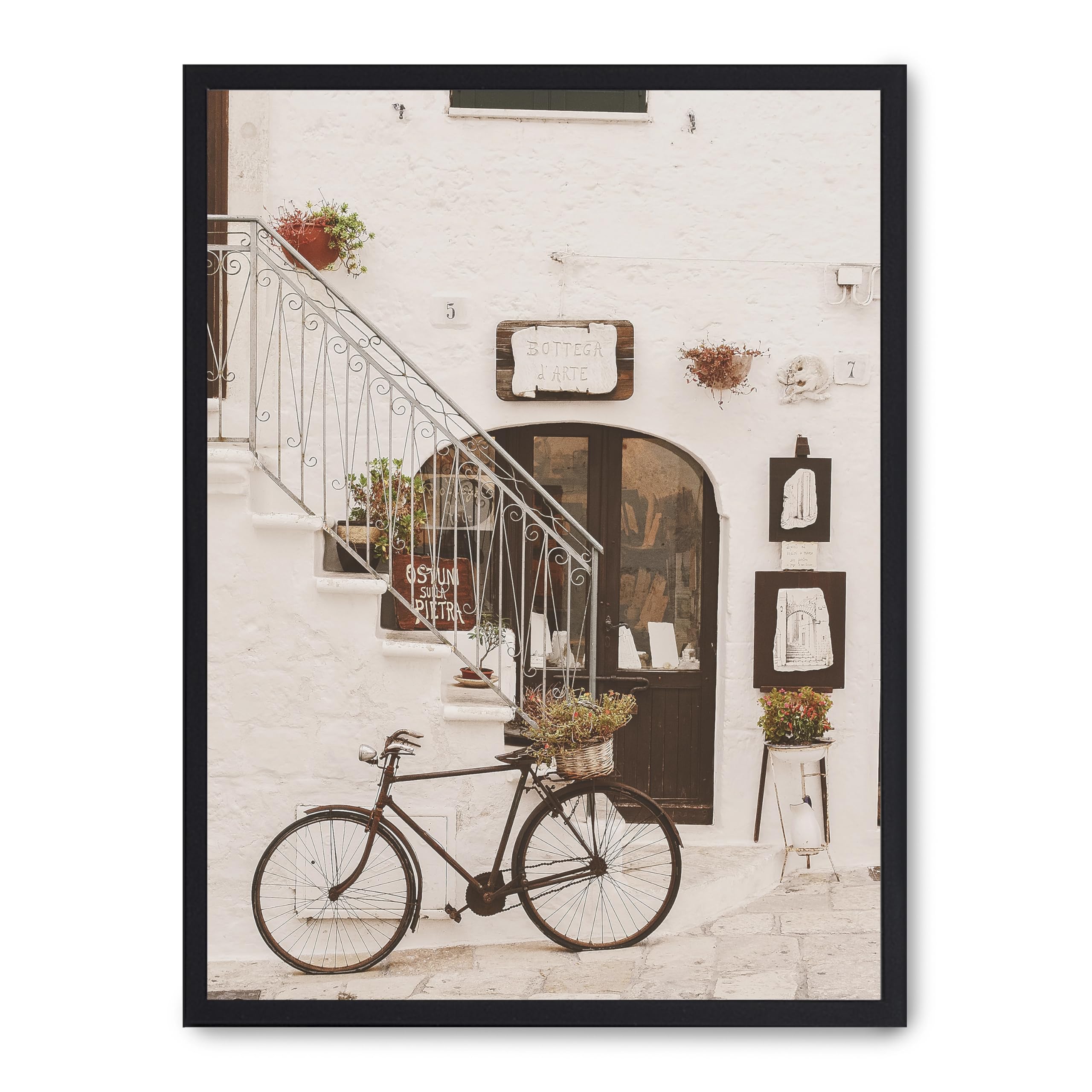 Cuadro enjoy the ride pour votre salon : une œuvre d'art murale raffinée