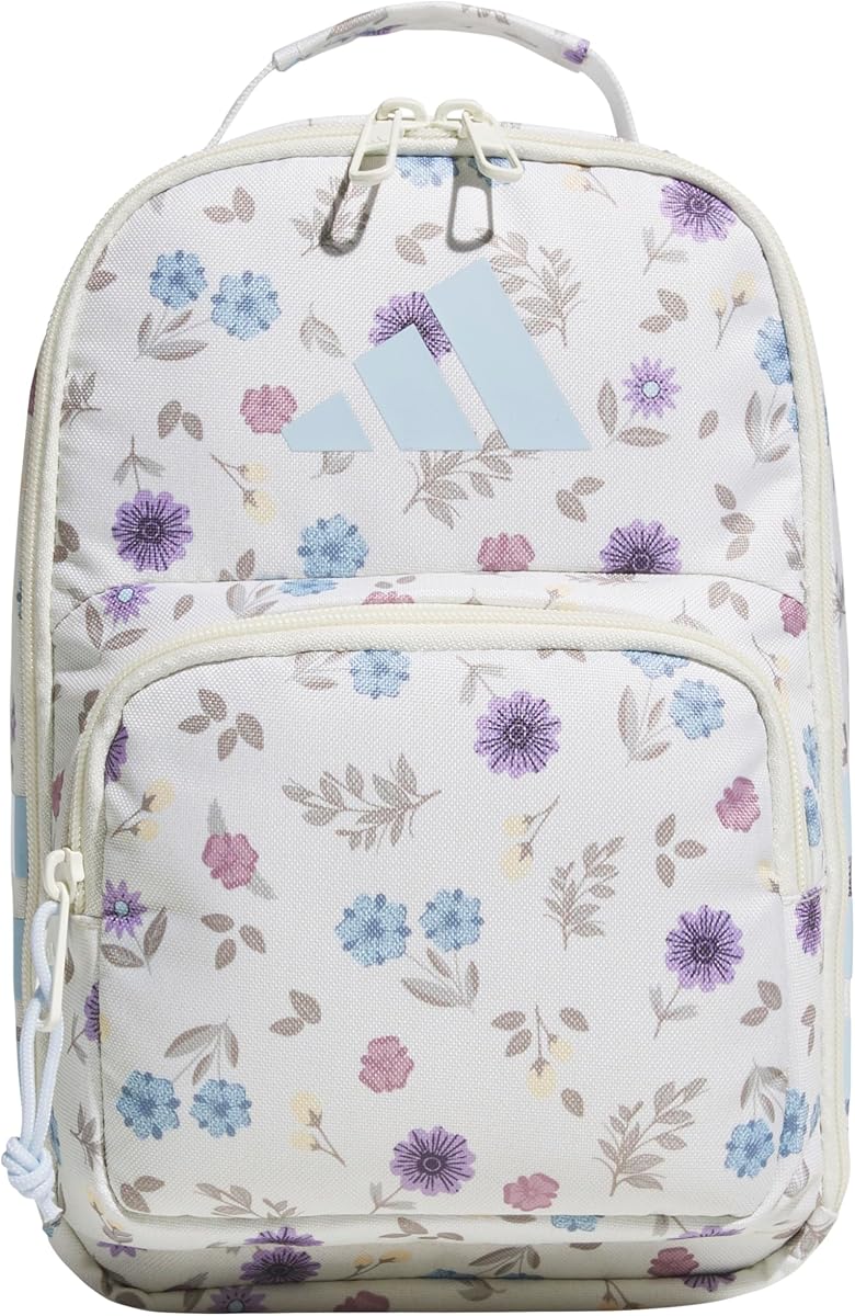 adidas Kids Santiago Bolsa de almuerzo para niñas y niños - Fiambrera térmica térmica, 8L
