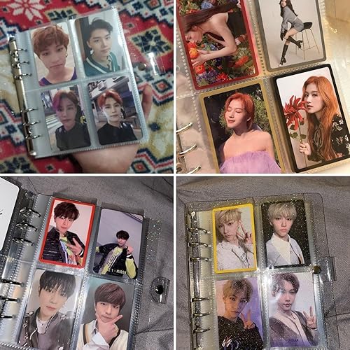 Miniatura 2 de Álbum de fotos de 3 pulgadas con 25 hojas, almacenamiento de 200 fotos, material de PVC, carpeta de metal, color blanco