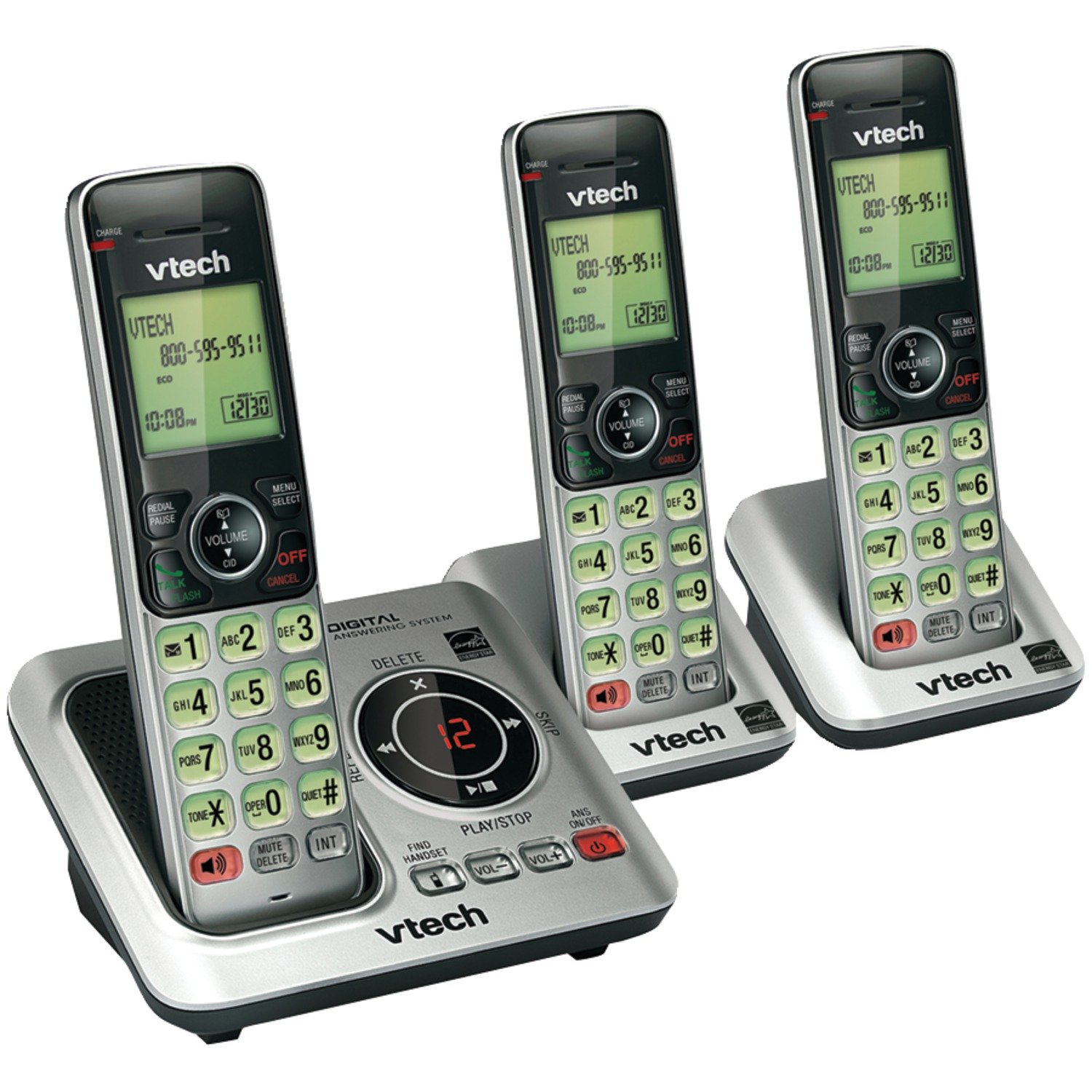 The Amazing VTECH Cs6629 3set Dect Spkrphn