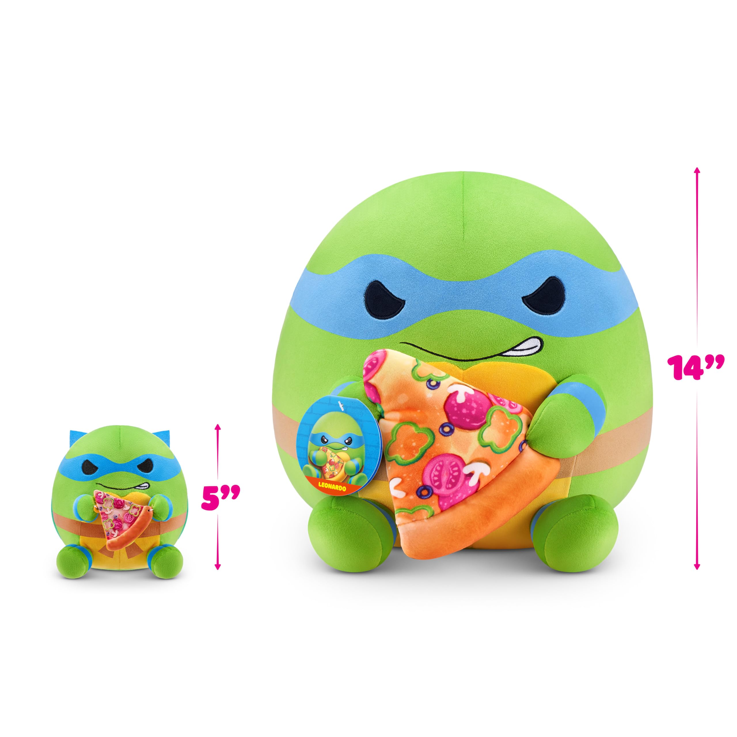 Snackles 12 cm Plush Teenage Mutant Ninja Turtles Edition by ZURU - Image 3