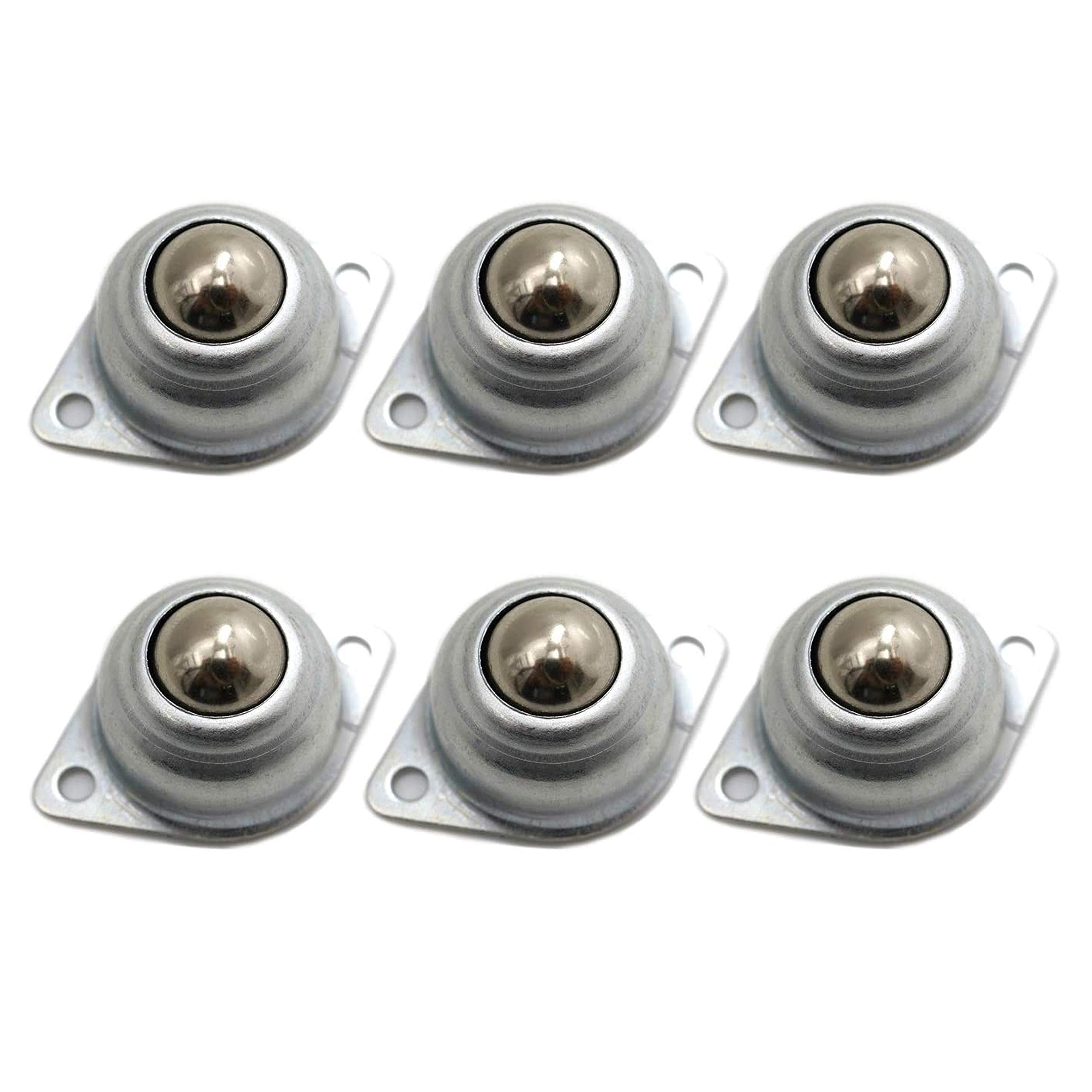 6pc Roller Ball Transfer Bearing Caster 5/8