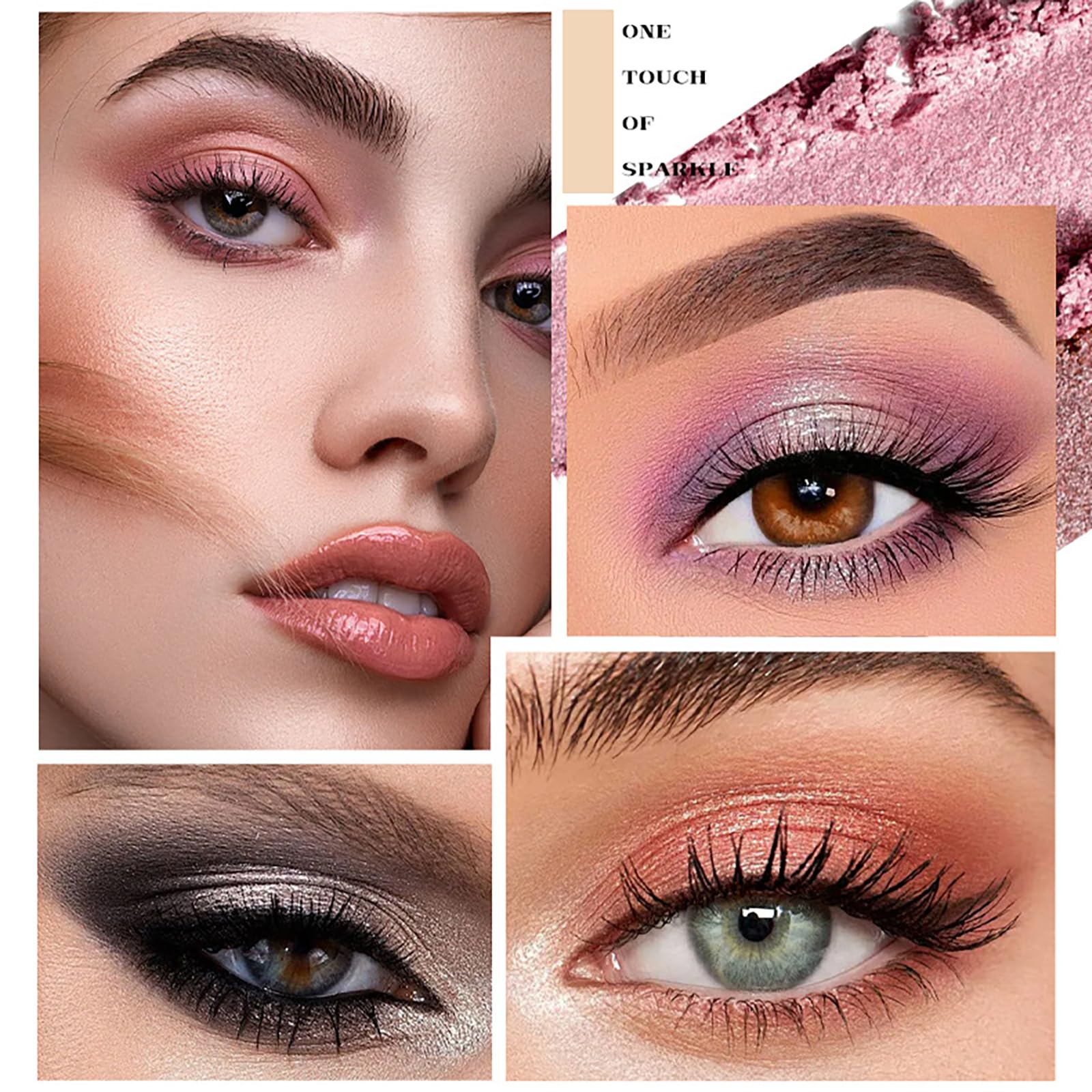 RoseFlower Matte Eyeshadow Stick, 6 Colors High Pigmented Eye Shadow Stick - Image 2