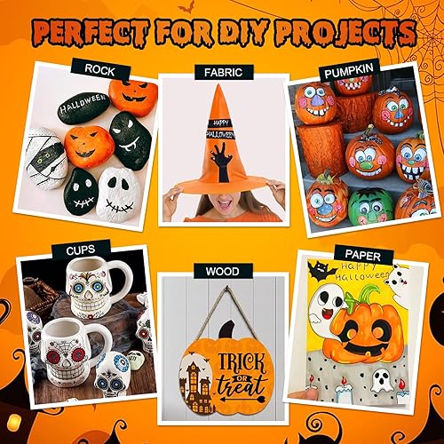 Miniatura 6 de Betem Rotuladores de pintura acrílica de doble punta de 36 colores bolígrafos de pintura acrílica de alta calidad para madera lienzo piedra pintura