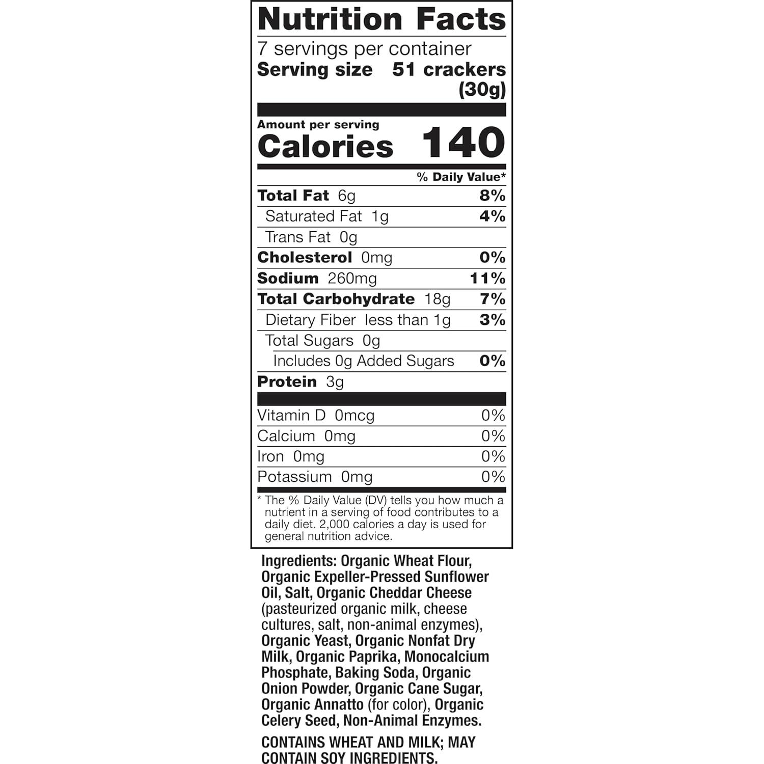 Annie's Homegrown Cheddar Bunnies Baked Snack Crackers 7.5 oz (Pack of 12)