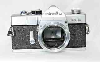 一眼レフフイルムカメラ　ミノルタ　ＳＲ－1+オールドレンズ2本 一眼レフフイルムカメラ ミノルタ SR－1+オールドレンズ2本