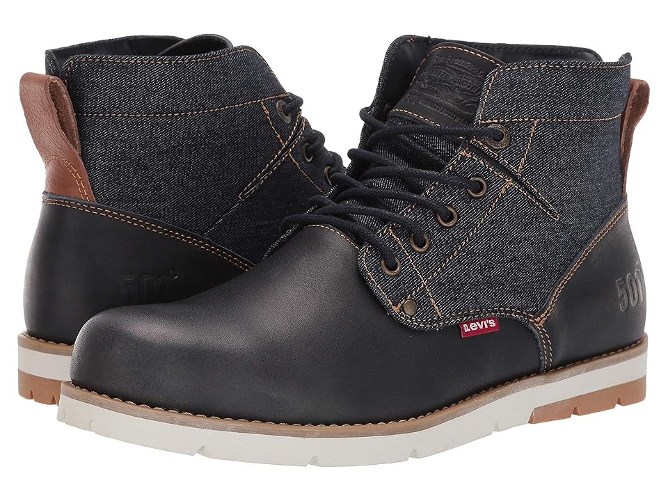 

Levi's(r) Shoes Jax Lux 501 (Navy/Tan) Men's Shoes