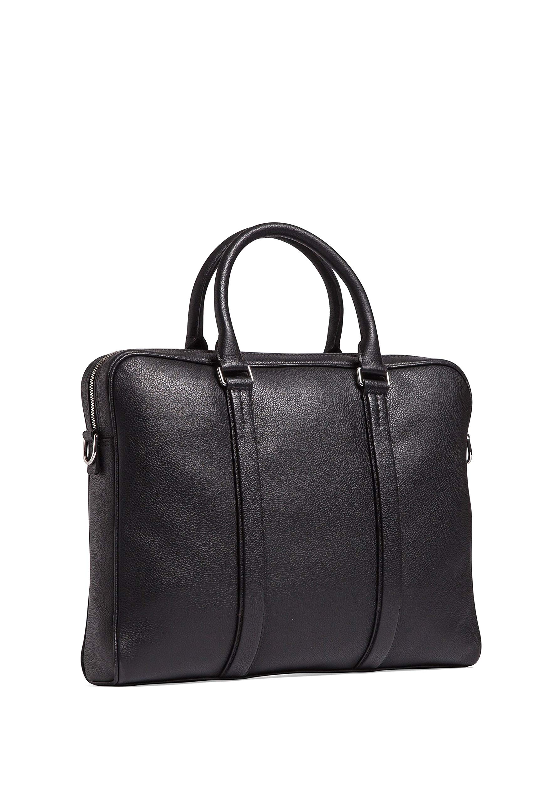 Le Tanneur, porte documents, sac ordinateur 17 pouces, en cuir, charles, homme, poche moussée ordi, poches de rangement, malette, porté main, bandoulière, sac business, travail