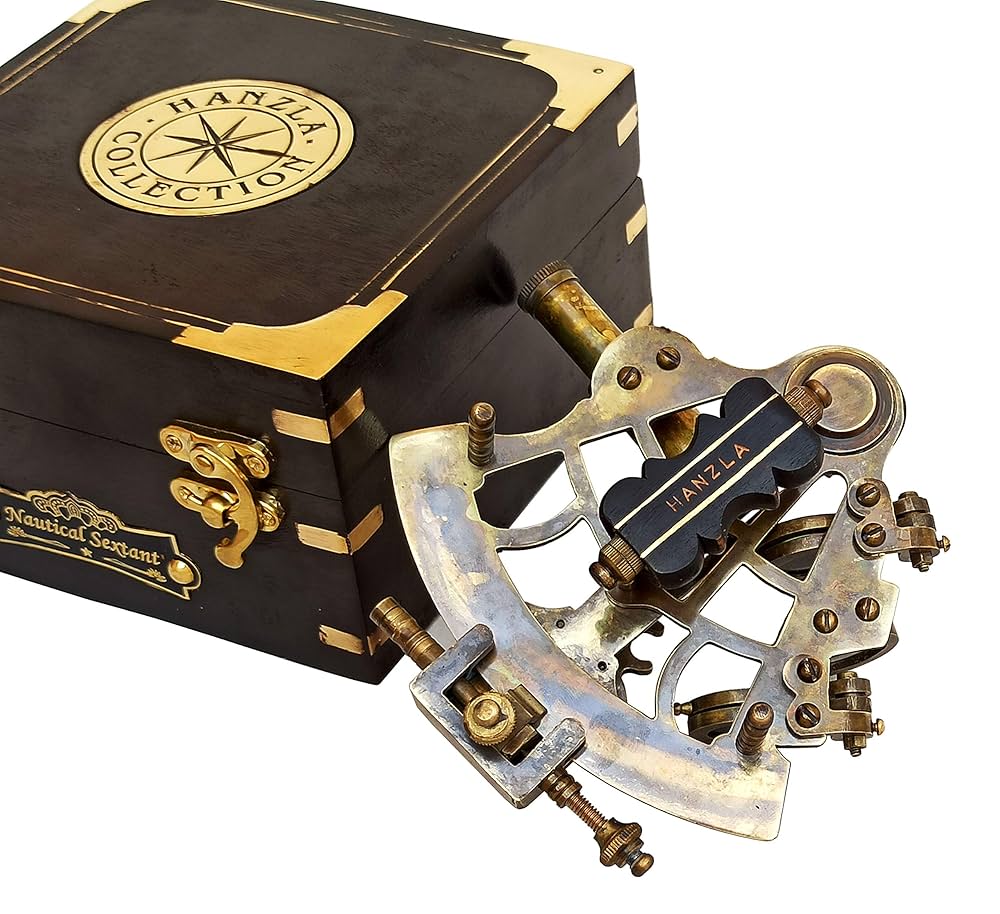 Amazon.com : Hanzla Collection Brass Sextant for Navigation