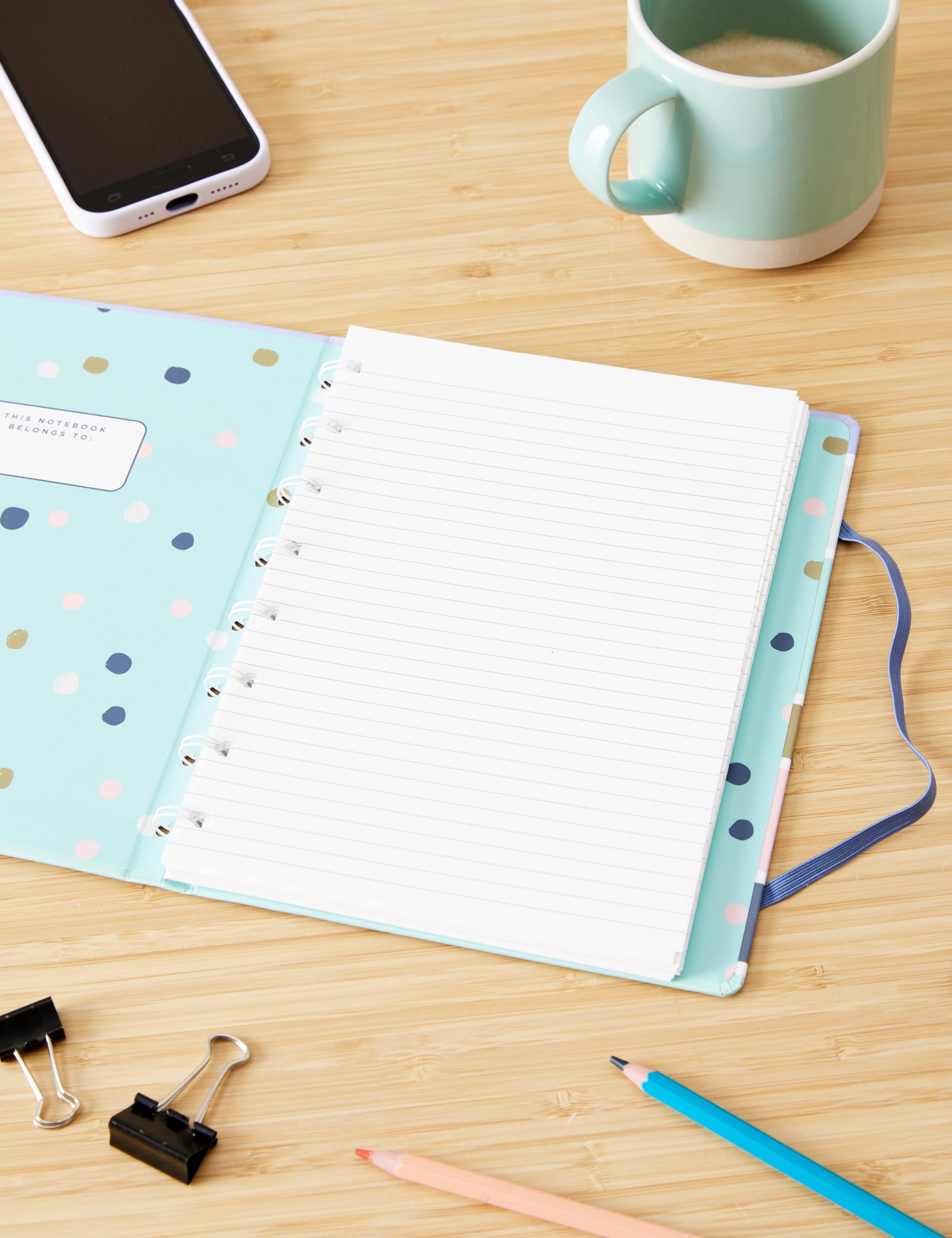 Filofax Good Vibes A5 Refillable Notebook - Stripes, Mix - Image 2
