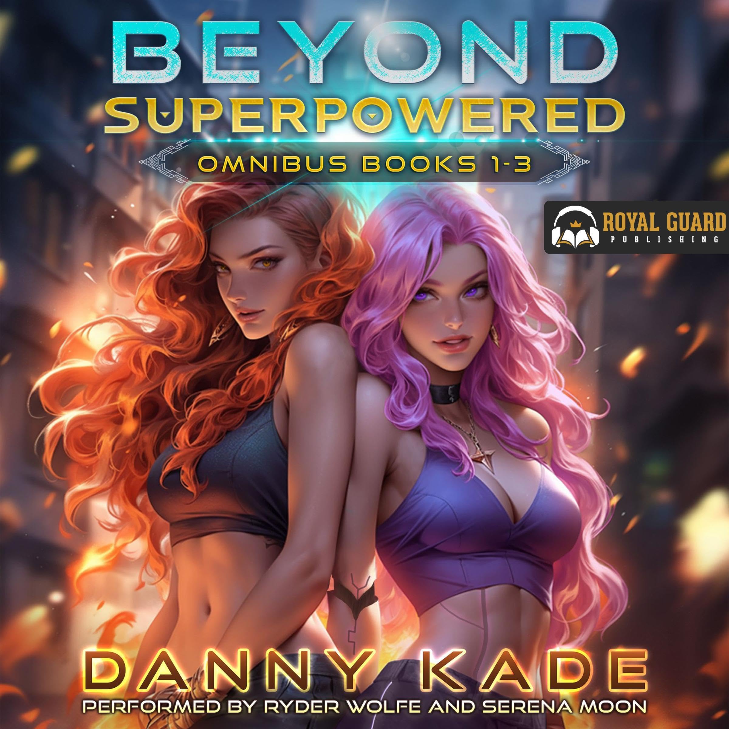Cover art for Beyond Superpowered Omnibus Books 1-3