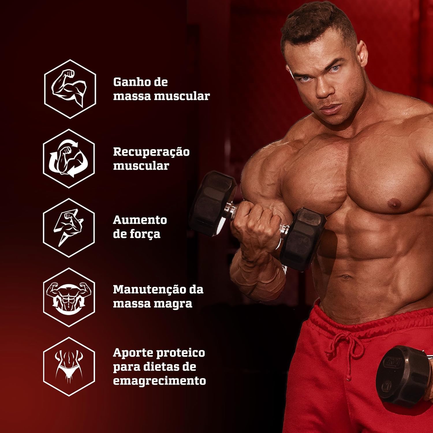 Integralmedica – Whey Protein Concentrado Morango 100% Pure – 21g de Proteína por Scoop, Suplementação Alimentar Pós-Treino, Fórmula Enriquecida com BCAAs – Pote 900g em promoção! Veja a oferta e mais achadinhos de Vitaminas & Suplementos 4 Hoje é o melhor dia para comprar Integralmedica – Whey Protein Concentrado Morango 100% Pure – 21g de Proteína por Scoop, Suplementação Alimentar Pós-Treino, Fórmula Enriquecida com BCAAs – Pote 900g com aquele preço maroto! Promoção! Aproveite a oferta! 4