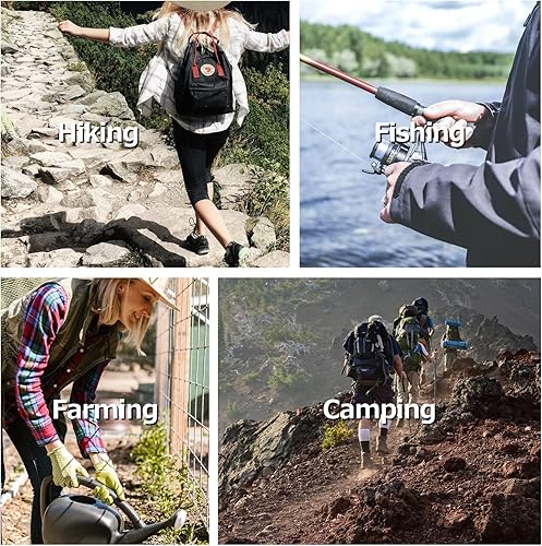 Miniatura 7 de Surblue Boonie Outdoor Sun Hat Breathable Wide Brim UV Protection Fishing Hat