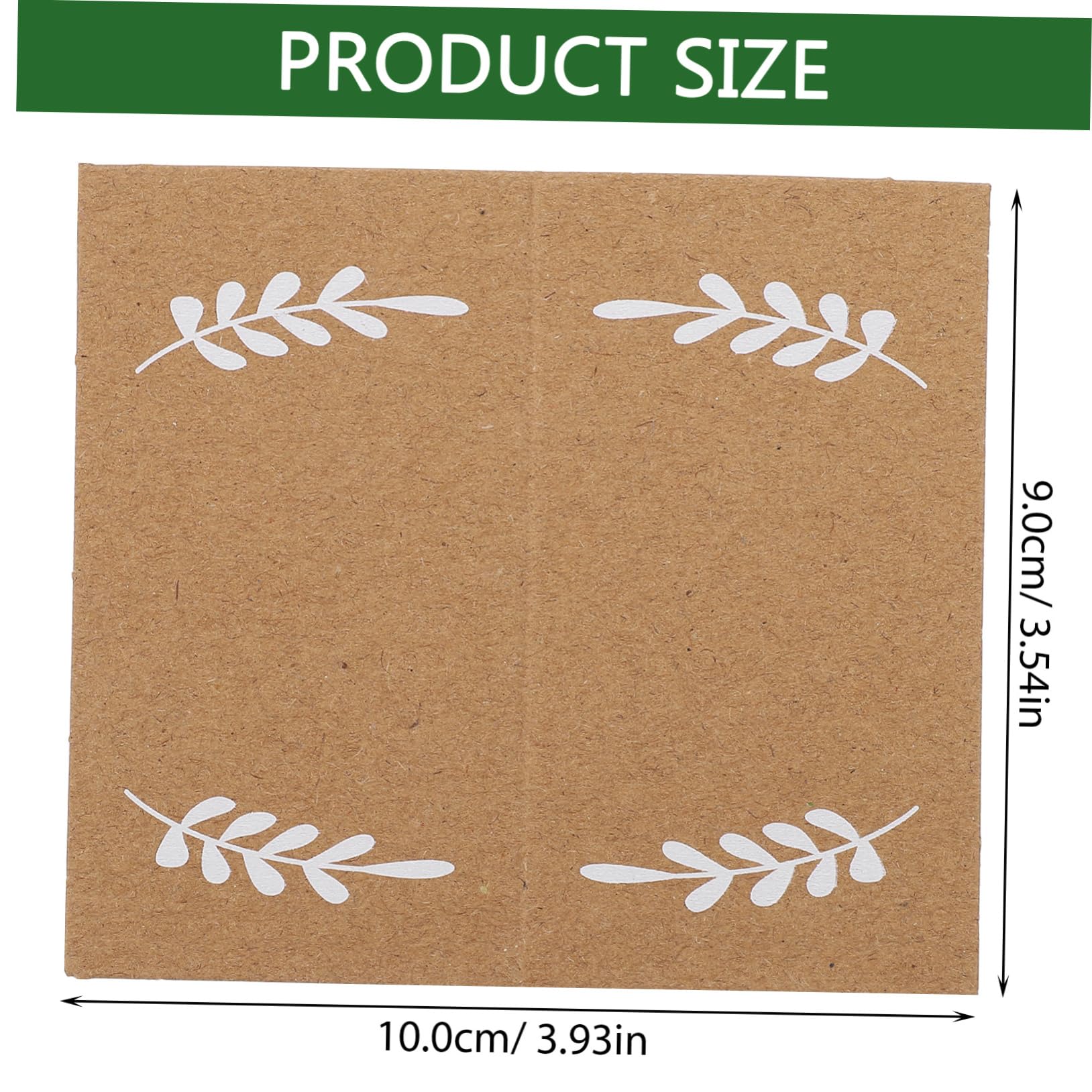 Operitacx 3 Sätze Sitzplatzkarten Visitenkarte Namenskärtchen Wedding Decor Hochzeitskarten Party Decoration Platte Du Faltbare Platzkarten Namenskarten Für Den Tisch Papier 100 Stück * 3