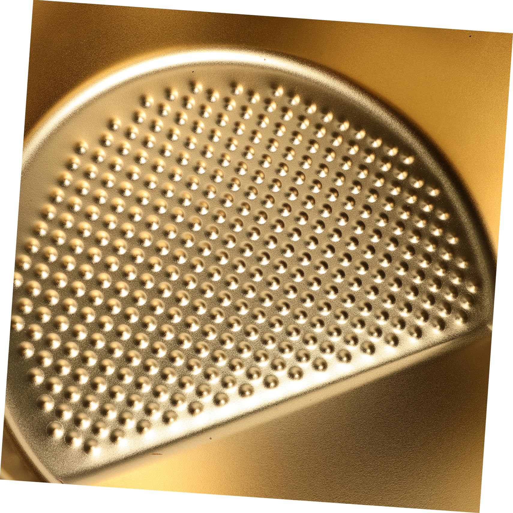 TOYANDONA Colador Multi-funcional y Elegante de Acero Inoxidable Dorado para Lavar Arroz Práctico Recipiente para Escurrir para Cocina Diaria