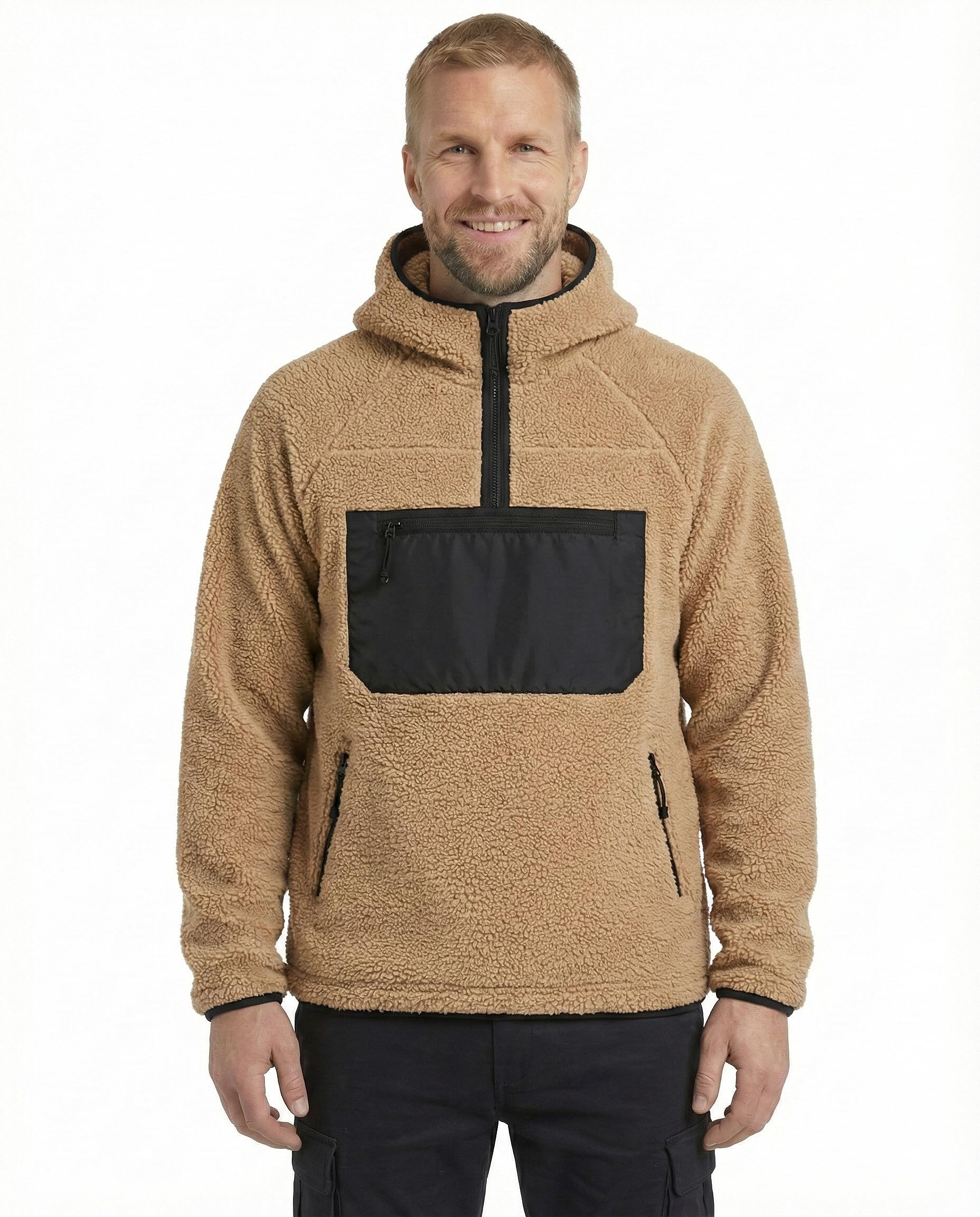 Brandit Pull-Over Homme tricot militaire chaud veste intermédiaire