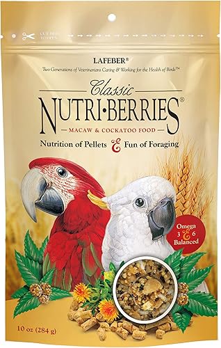 Miniatura 2 de Lafeber Classic Nutri-Berries - Alimento para pájaros para mascotas fabricado con ingredientes sin OMG y de grado humano para guacamayos y cacatúas