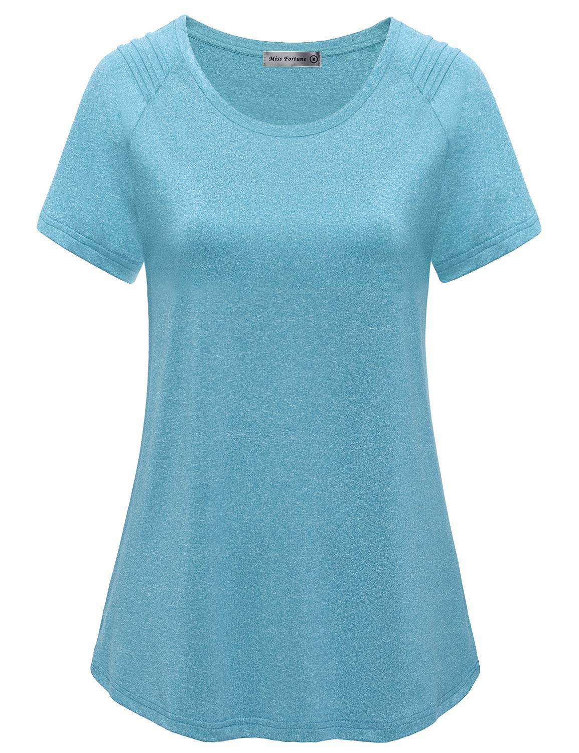 MISS FORTUNE Womens Fast Dry Yoga Tops Workout Clothes