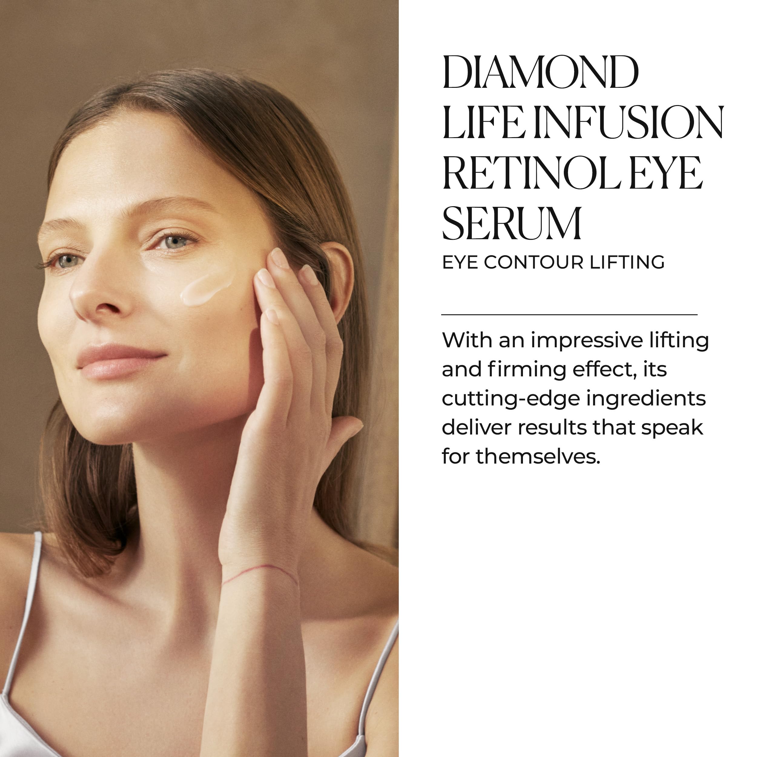 Natura Bissé Diamond Life Infusion Retinol Eye Serum, Anti-Aging, Hydrating & Brightening, 15ml, 15 ml (Pack of 1) - Image 2